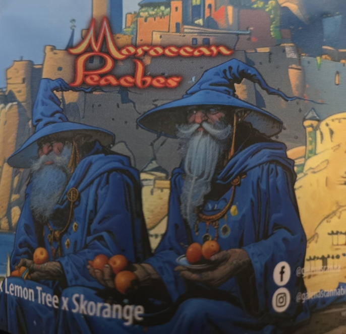 Moroccan Peaches artwork from Galenas