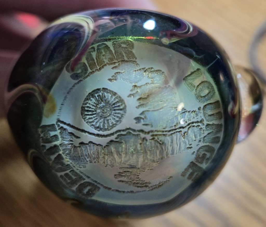 Death Star Lounge pipe from Good Stash Glass