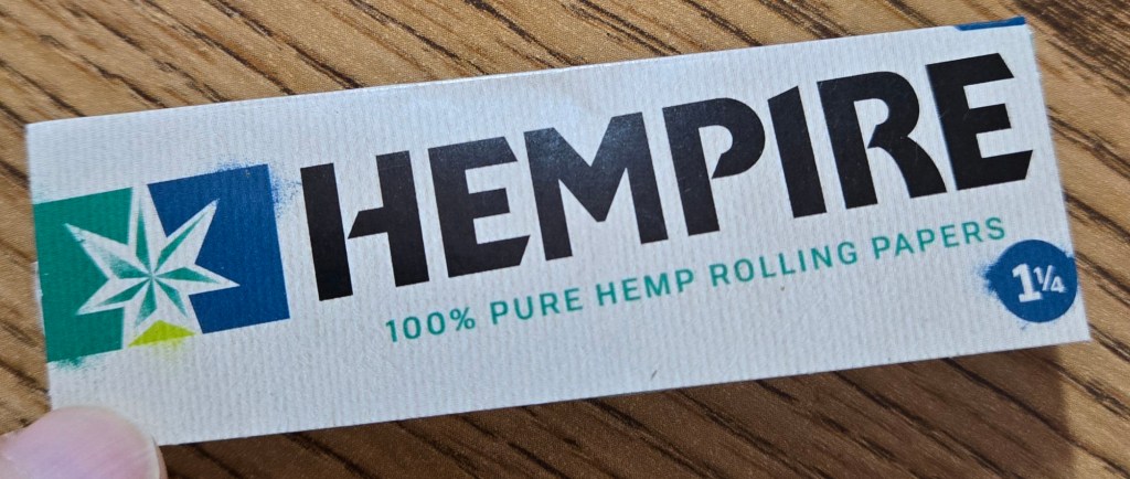 Hempire rolling paper package