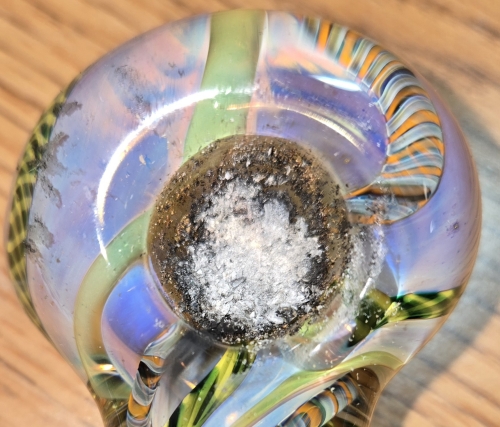 Frozen Bag turned to ash