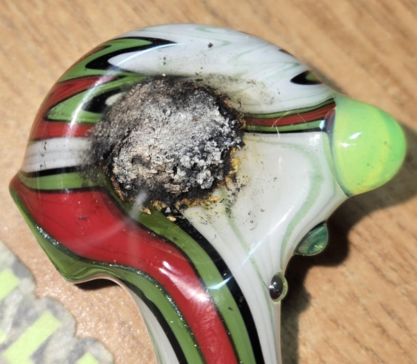 Galenas Hawaiian Snowcone hybrid flower, cashed, 24.7% THC