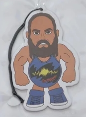 Earthquake air freshener from Pro Wrestling Crate