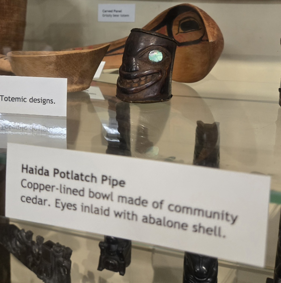 Haida Potlatch pipe