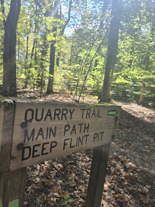 Flint Ridge Quarry Trail